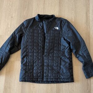The North Face Men's Dark Quilted Puffer Jacket